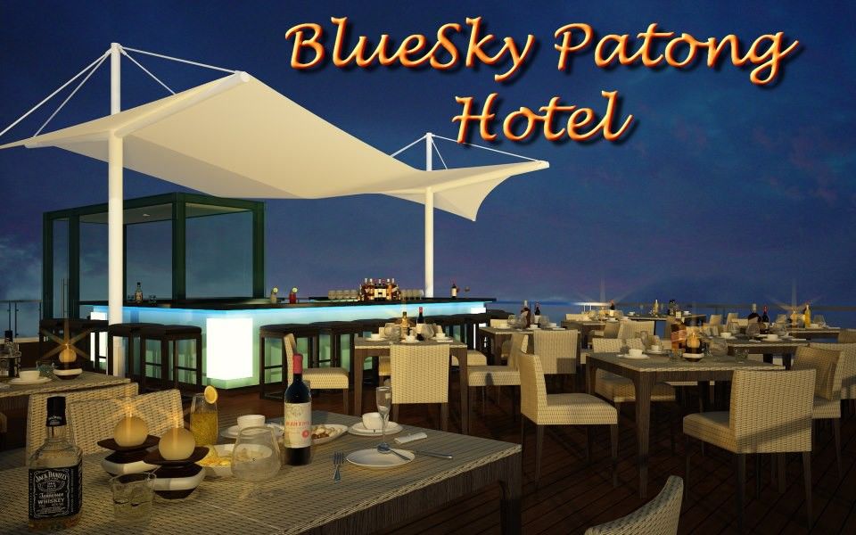 Blue Sky Patong Hotell Exteriör bild
